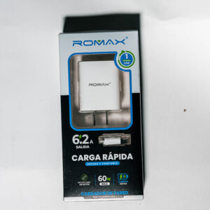 cargador de pared romax 60w